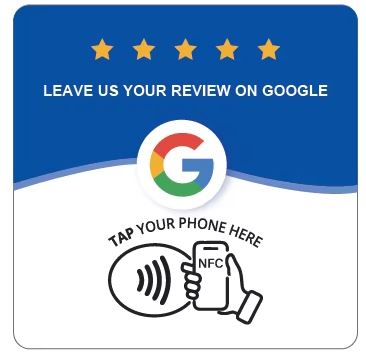 "GOOGLE" NFC Acrylic Plate for Business